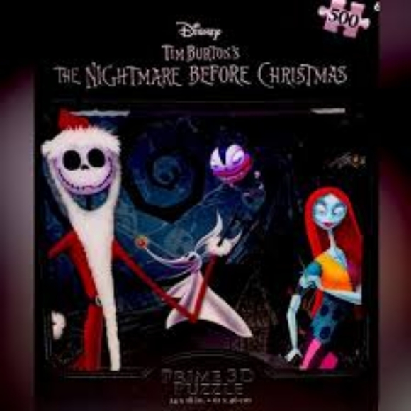 NEW/SEALED 3D Puzzle Disney/Tim Burton “The Nightmare Before Christmas” - Picture 2 of 7